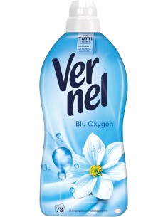 Vernel Ammorbidente Concentrato - 78 Lavaggi - 1716ml - Blu Oxygen